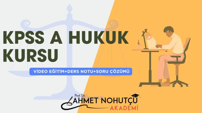 2026 KPSS A Hukuk Kursu
