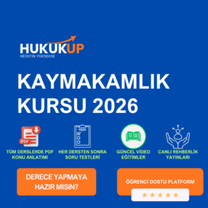 2026 Kaymakam Adaylığı Sınavı Kursu