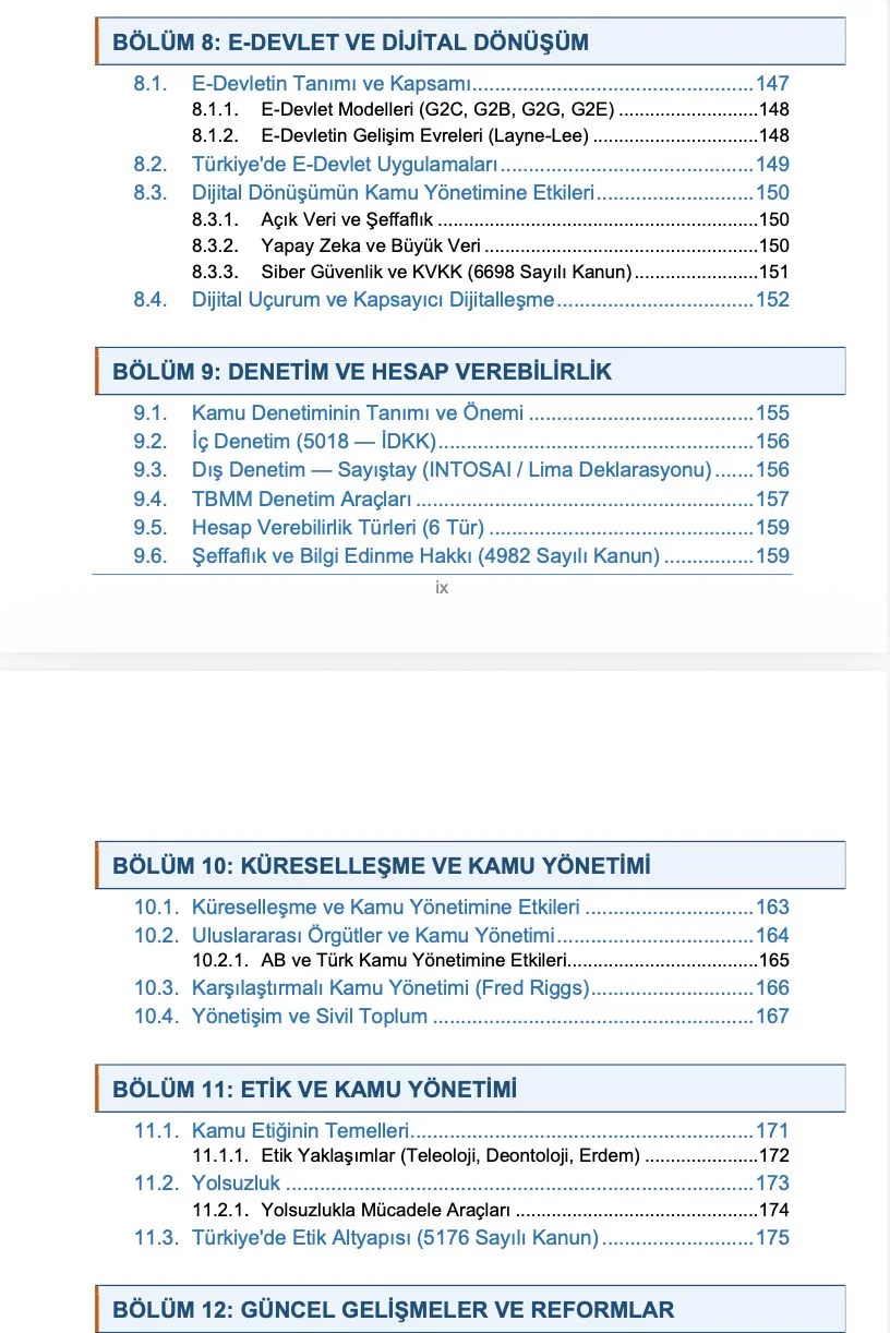 HukukUp Kamu Yönetimi - Konu Anlatımı & Soru Bankası - Görsel 5